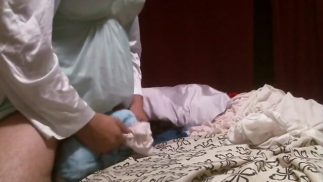 Nylon olga nightgown cum