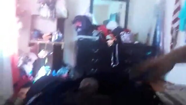 Mexican blond t-girl loves my BBC