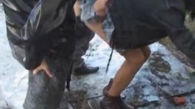 Outdoors sex in Chernobyl