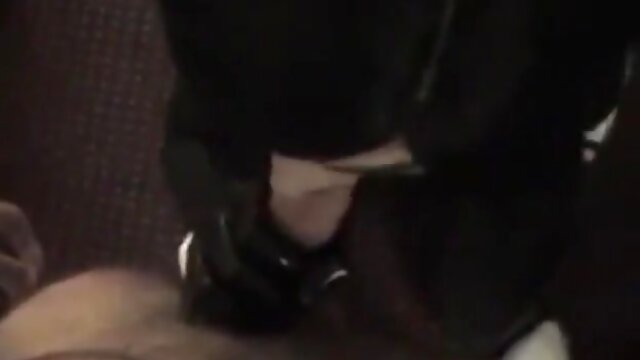 Crossdresser gets two cocks