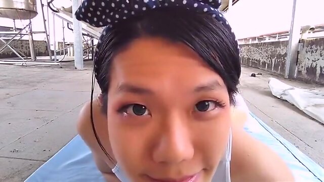 Japanese trap outdoor self facial