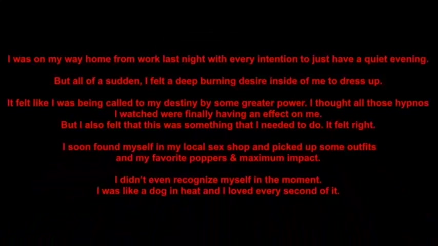 A Sissi's Journey: A Tale of Poppers, Hipno, & Chastity