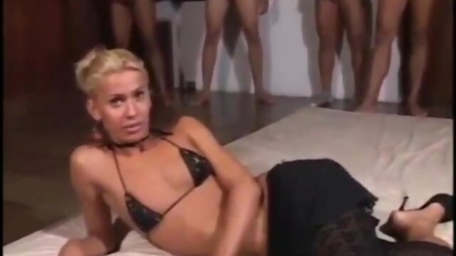 Young Ladyboy`s Wild Gangbang: Anal Intensity that Leaves You Breathless