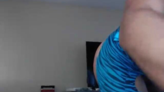 Blue-Hued Seductress: Sensual Tease & Pleasure