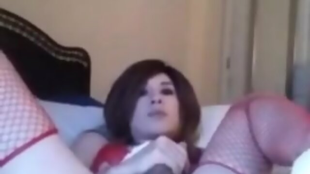 Sensual Solo: Stockings Babe Pleasuring Herself