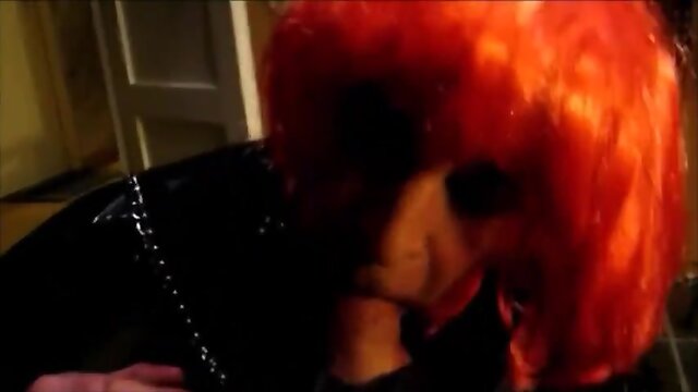 Sultry Rubber TGIRL Whore