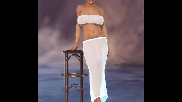 3D Girls Ruined by Big Futanari Dicks!