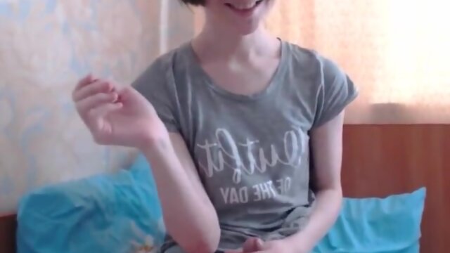 Skinny Girlyboy Masturbating