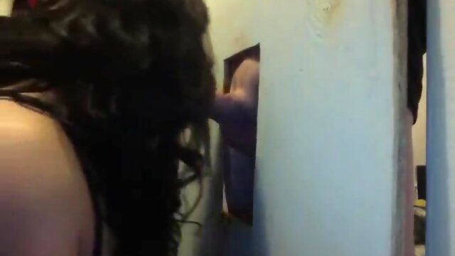 Private gloryhole crossdresser suck and pounded.