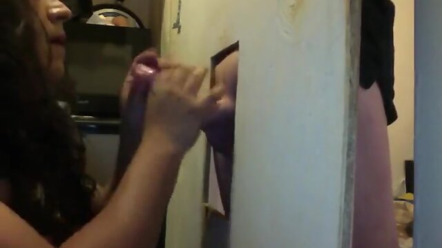 Private gloryhole crossdresser suck and pounded.