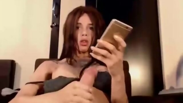 T-Girl web cam 16 (Cum)