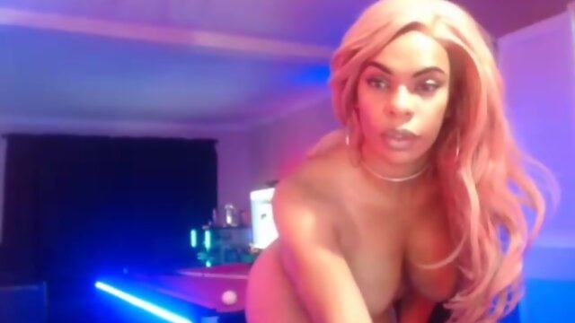 Sasha Strokes` Big Black Cock Showcase: A Webcam Experience