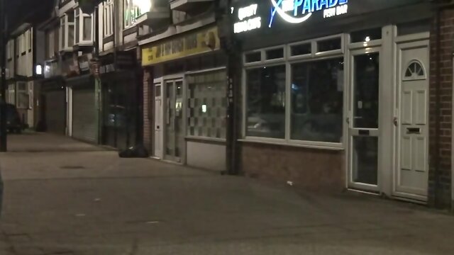 Peeing and masturbating on Crayford High Street