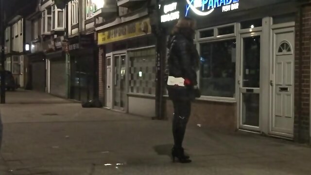 Peeing and masturbating on Crayford High Street