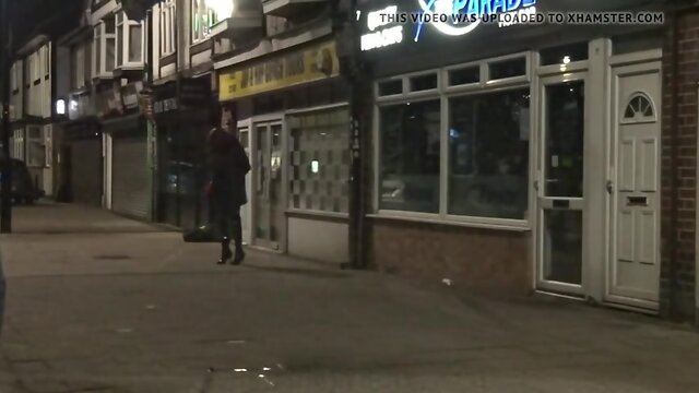 Peeing and masturbating on Crayford High Street