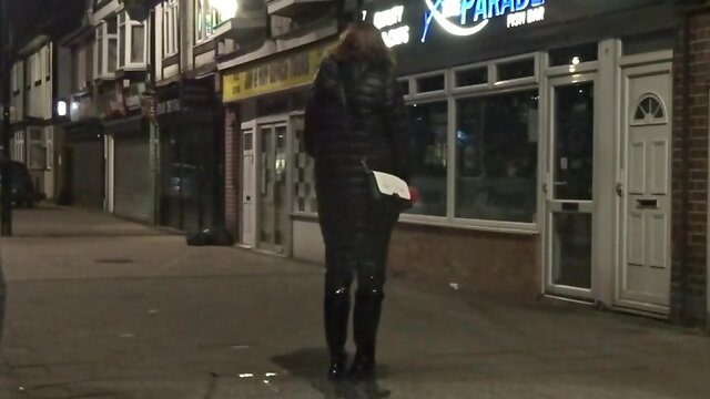 Peeing and masturbating on Crayford High Street