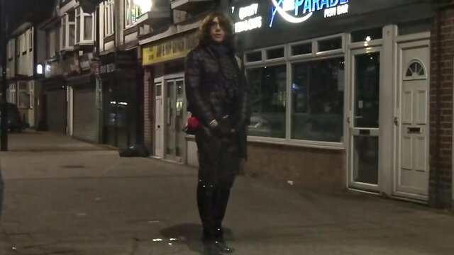 Peeing and masturbating on Crayford High Street