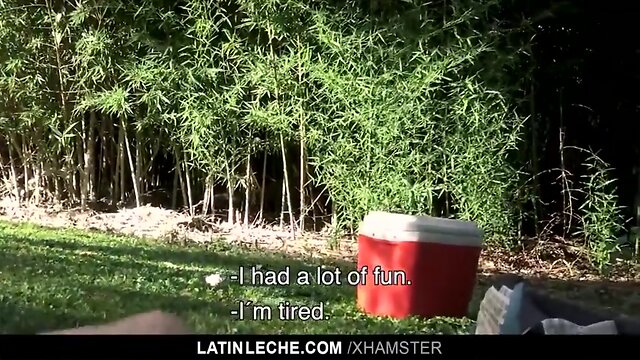 LatinLeche - Five Latin Studs Fuck At A Birthday Party