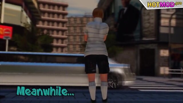 Trans Mom fucks chick - Family Stories, 3D Futanari MILF Porn