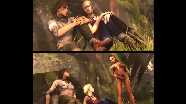 3D Lesbian Futanari Babes!