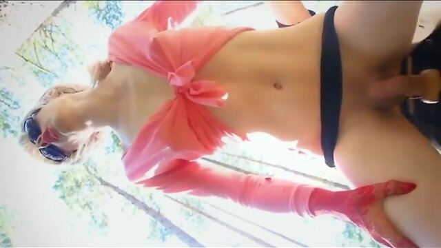 Phymosis no hands cumshot at the woods