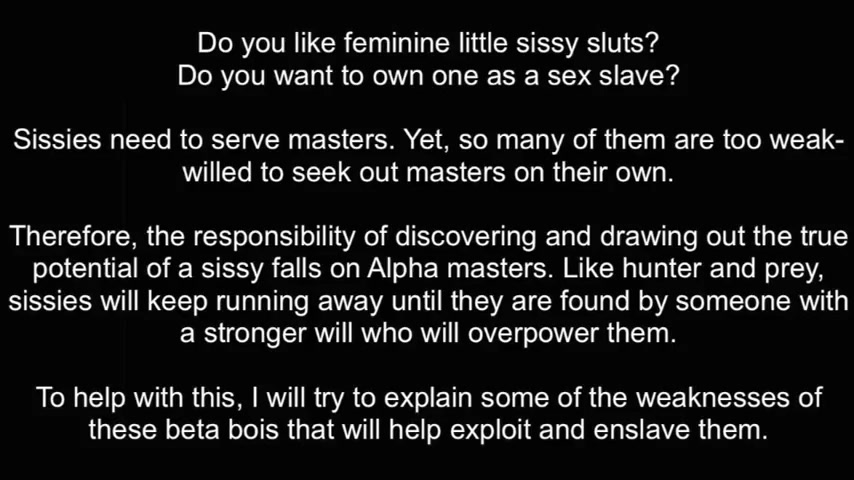 Real slave looking for master