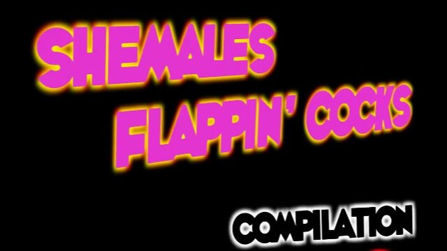 Transsexuals flappin cocks collection 2