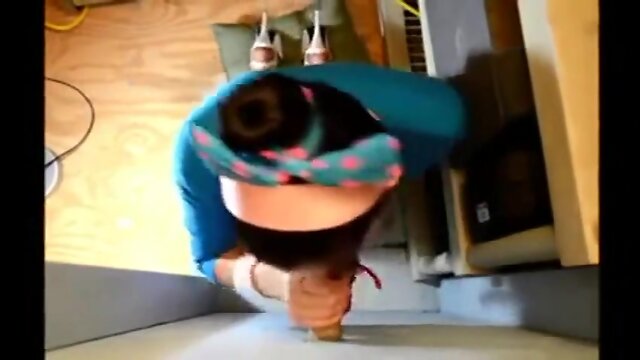 Pretty sissy she is very CD and horny