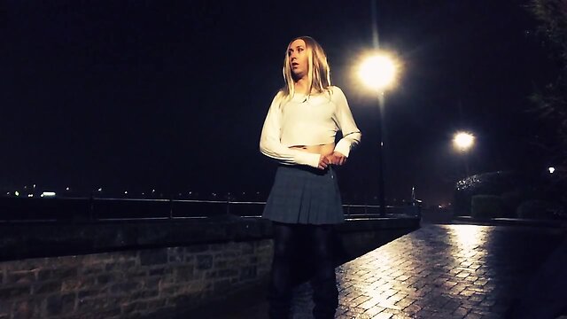 Mature Ts Night-Flasher