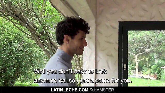 Latinleche - pretty boy gets his butthole plowed by three guys