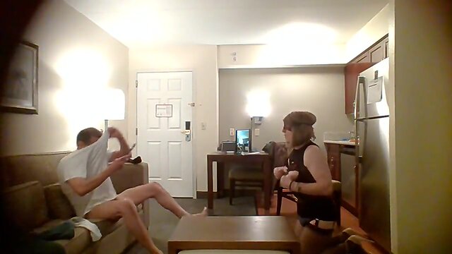 Heather play with sextoy while filmed b4 heuses her mouth butt