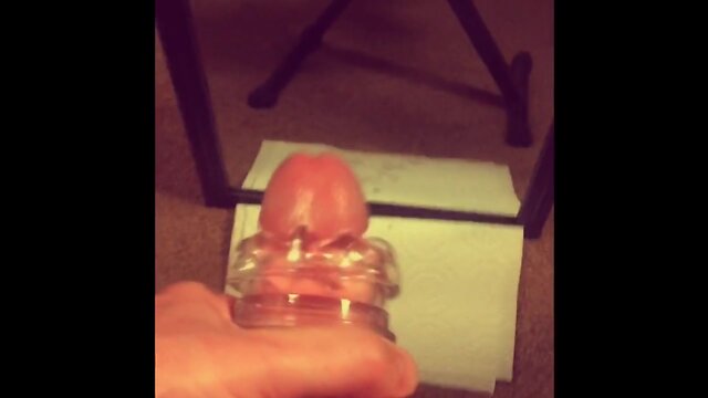 Fleshlight for young sexy ladyboy baby teasing and cumming