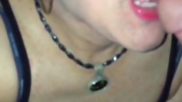 Sexy she-male drain many dicks