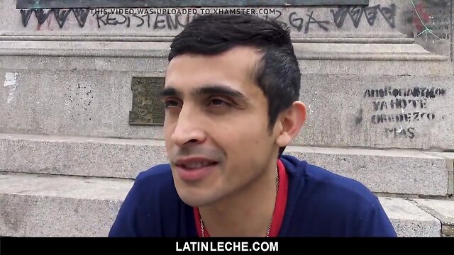 Latinleche - cranky straight guy gets anally pounded