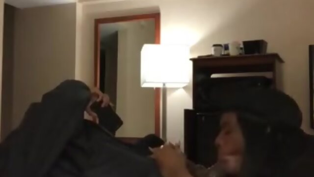 T-Chick giving loud sloppy bj