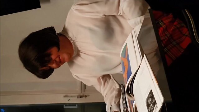 School Days with Jane: Couple`s Memories in the Library