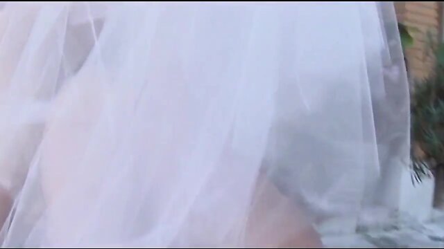 The Bride`s Wild Wedding Night: White Dress to Something More Comfortable