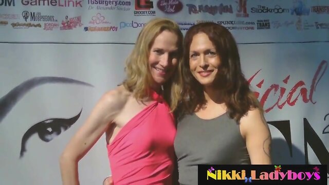 Nikki she-males party