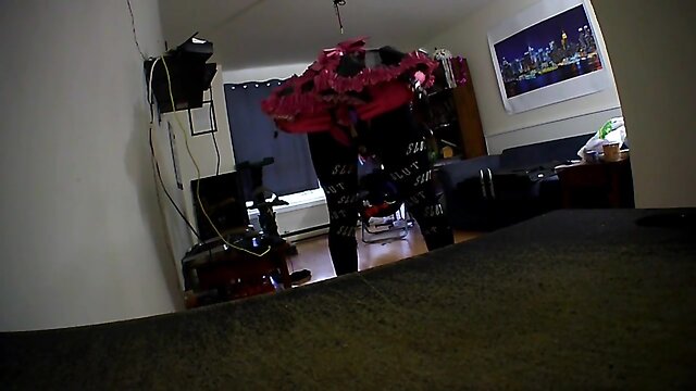 Sissys new dress and boots