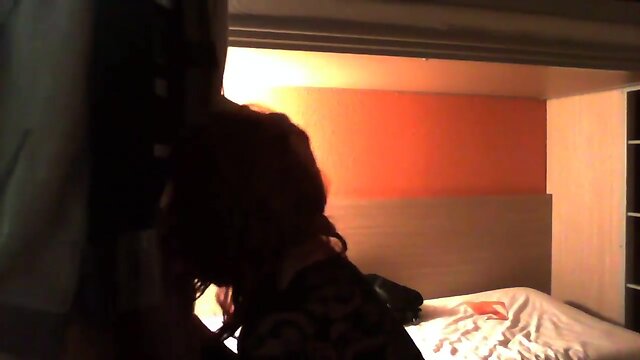 Naughty Babe in Stockings: A Sensual Tease