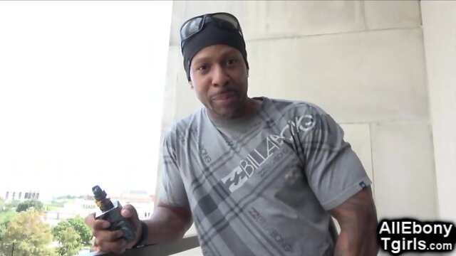 Is it the hottest black she-male ever?