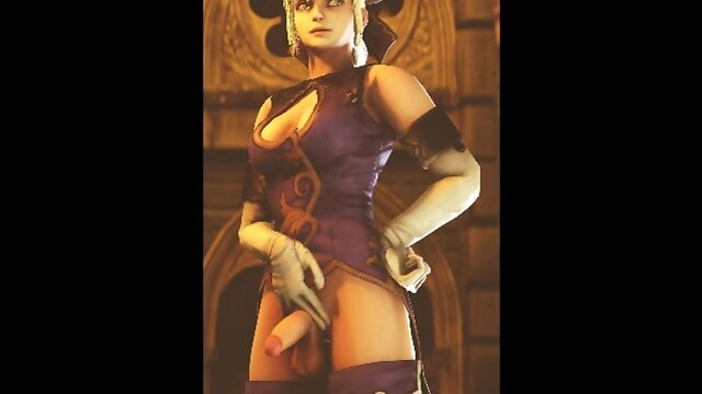 3D Futanari Girls with Hot Cocks!