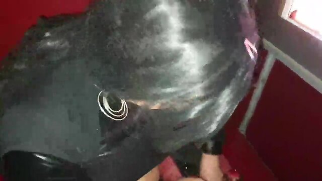 Sexychantal in mature cinema with nice cok