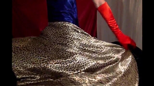 Sissy humping satin pillow 2