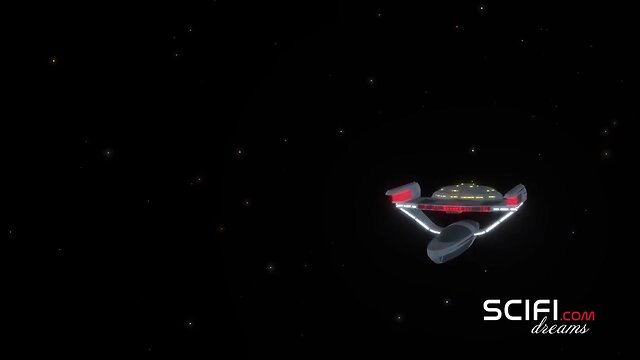 Sultry sex cyborg dickgirl fucks teenager baby in the space station