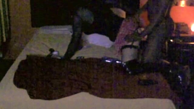 Hung bbc easily turns white CD faggot into his slut