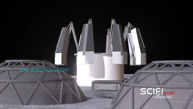 Sex cyborg fucks a beauteous baby in the planet base station