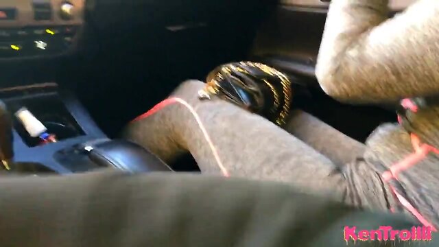 Supadevil wanking off and cumming in public with latino tranny