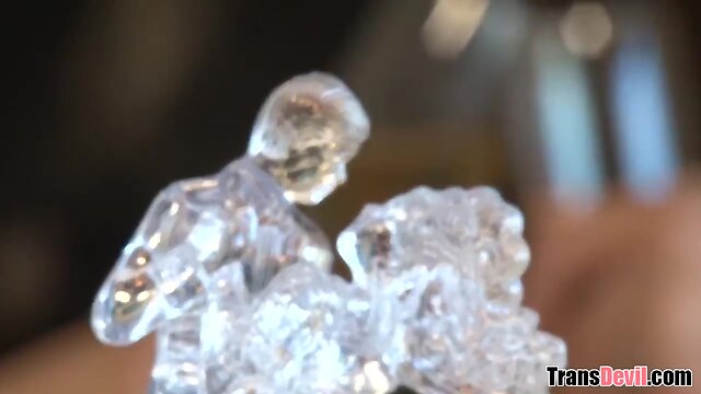 Massive titted blond t-girl girlfriend franchezka