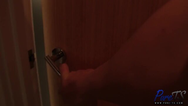 English transsexual cece makes her hardcore debut